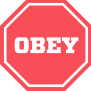 Obey Sign